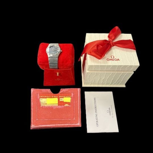Montre Omega Constellation - Montre femme en acier 33 mm 58 Facettes MT39144
