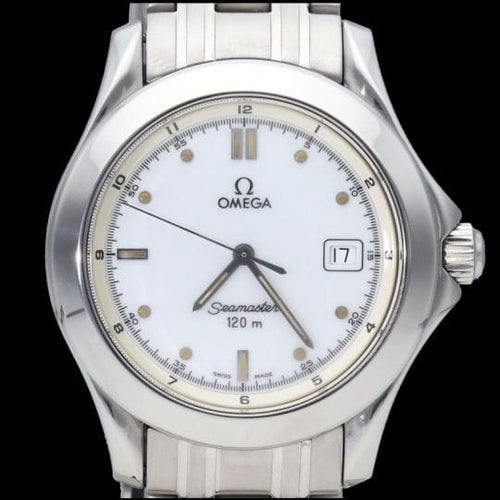 Montre Omega Seamaster 120M - Montre homme quartz en acier 58 Facettes MT39800