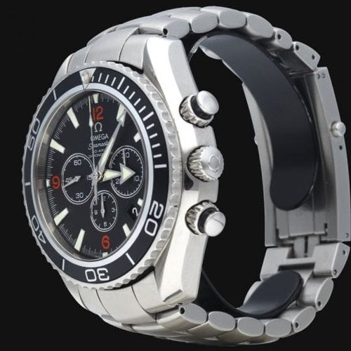 Montre Omega Seamaster Planet Ocean - Montre chronographe automatique en acier 58 Facettes MT40472