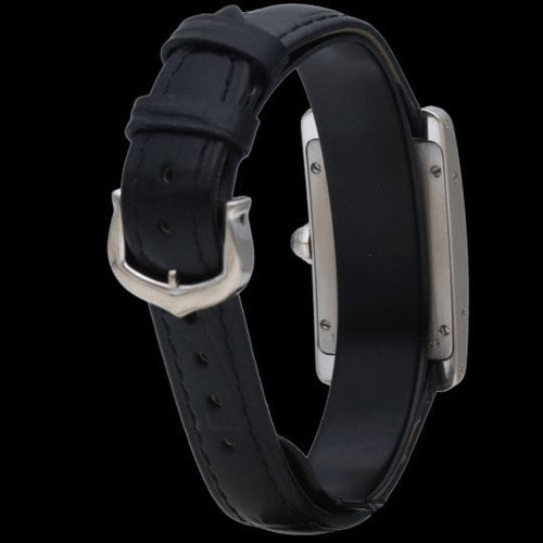 Montre Cartier Tank Américaine - Montre femme en or blanc 58 Facettes MT38944
