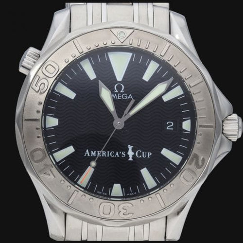 Montre Omega Seamaster America’s Cup - Montre automatique homme en acier 41 mm 58 Facettes MT40450