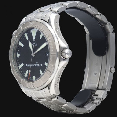 Montre Omega Seamaster America’s Cup - Montre automatique homme en acier 41 mm 58 Facettes MT40450