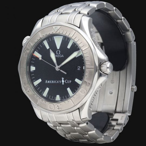Montre Omega Seamaster America’s Cup - Montre automatique homme en acier 41 mm 58 Facettes MT40450