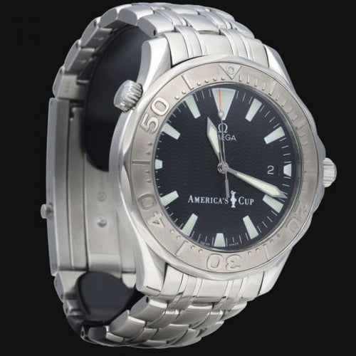 Montre Omega Seamaster America’s Cup - Montre automatique homme en acier 41 mm 58 Facettes MT40450