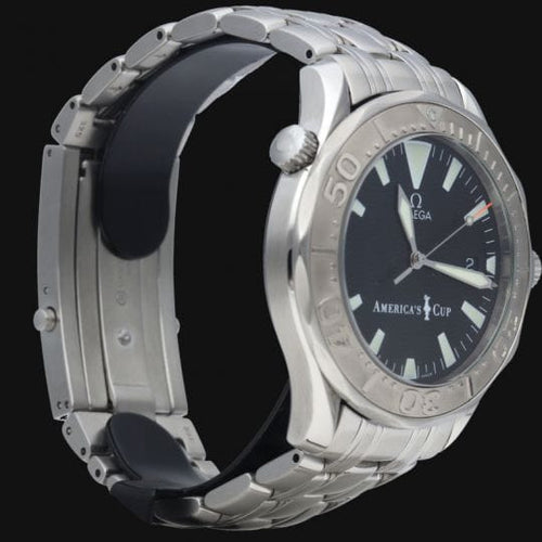 Montre Omega Seamaster America’s Cup - Montre automatique homme en acier 41 mm 58 Facettes MT40450