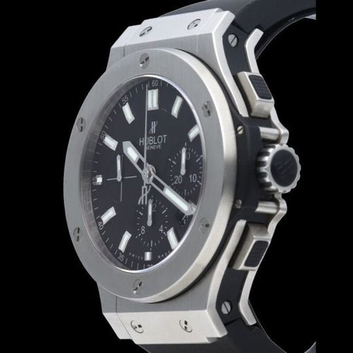 Montre Hublot Big Bang - Montre automatique homme 44 mm en acier 58 Facettes MT40207