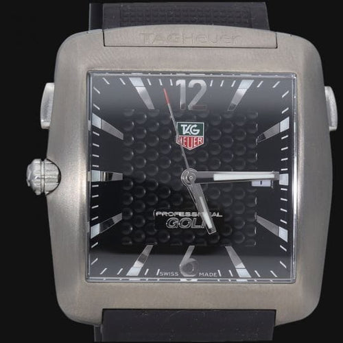 Montre TAG Heuer - Montre Golf Tiger Woods Edition en acier 58 Facettes MT40333
