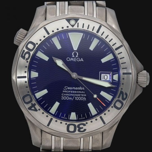 Montre Omega Seamaster Professional 300M - Montre automatique homme en titane 41 mm 58 Facettes MT40552