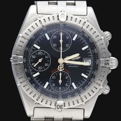 Montre Breitling Chronomat Blackbird - Montre chronographe automatique en acier 58 Facettes MT40758