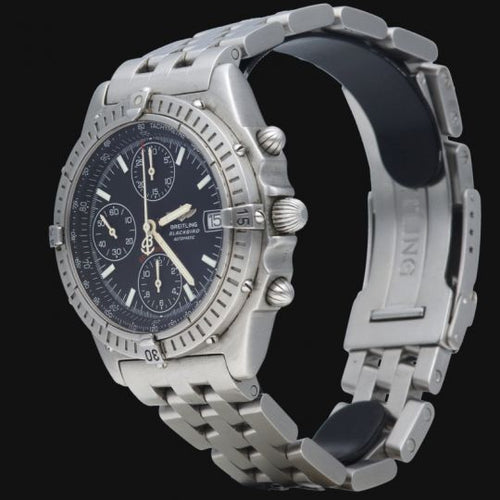 Montre Breitling Chronomat Blackbird - Montre chronographe automatique en acier 58 Facettes MT40758