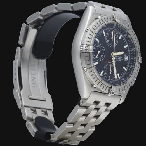 Montre Breitling Chronomat Blackbird - Montre chronographe automatique en acier 58 Facettes MT40758