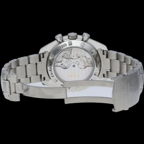 Montre Omega Speedmaster Broad Arrow - Montre chronographe automatique en acier 42 mm 58 Facettes MT40878