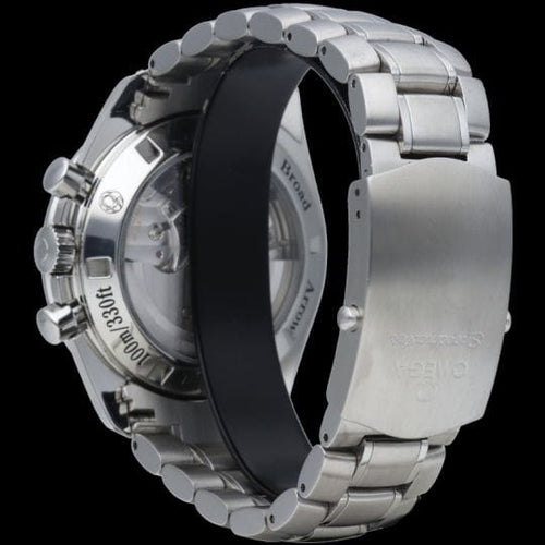 Montre Omega Speedmaster Broad Arrow - Montre chronographe automatique en acier 42 mm 58 Facettes MT40878