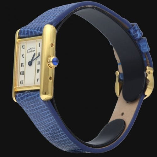 Montre Cartier Tank - Montre vermeil à quartz 58 Facettes MT41380
