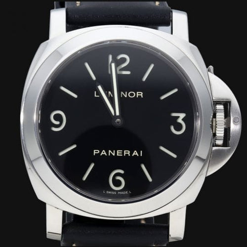Montre Panerai Luminor Base - Montre homme en acier 44 mm 58 Facettes MT41109