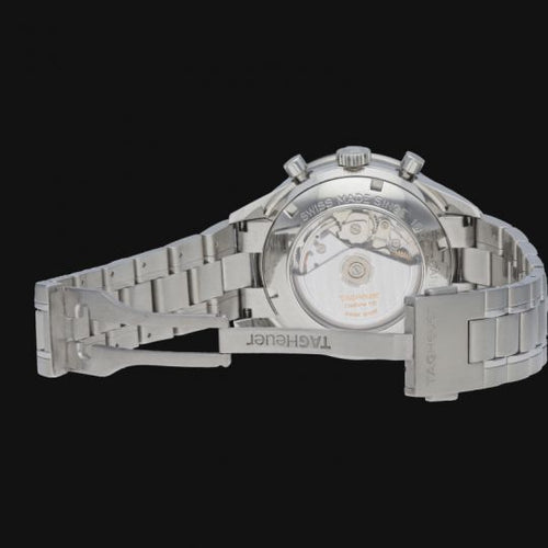 Montre TAG Heuer Carrera Calibre 16 - Montre chronographe en acier 41 mm 58 Facettes MT40676