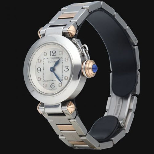 Montre Cartier Pasha - Montre femme à quartz 27 mm 58 Facettes MT40908