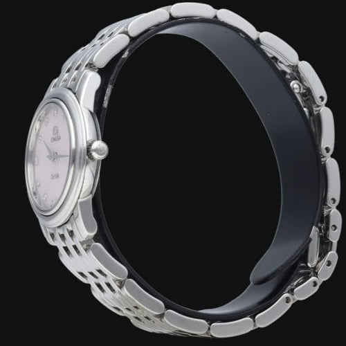 Montre Omega De Ville Prestige - Montre femme quartz en acier, cadran nacré 58 Facettes MT41069
