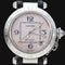 Montre Cartier Pasha GMT - Montre femme automatique en acier 35 mm 58 Facettes MT40996