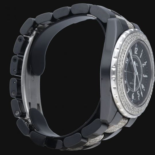 Montre Chanel J12 - Montre automatique 38 mm avec diamants 58 Facettes MT41555
