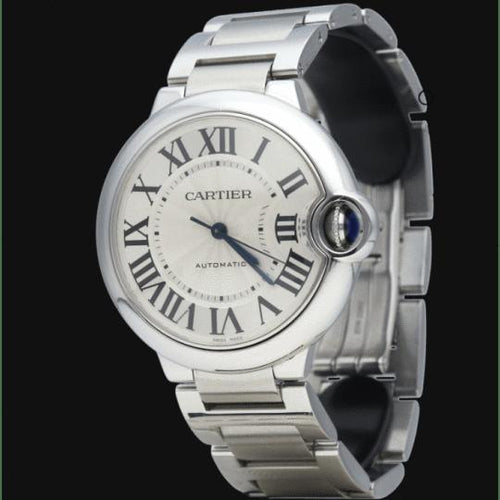Montre Cartier Ballon Bleu - Montre automatique 36 mm en acier 58 Facettes MT41538
