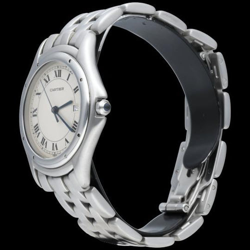 Montre Cartier Cougar - Montre en acier 33 mm 58 Facettes MT41498