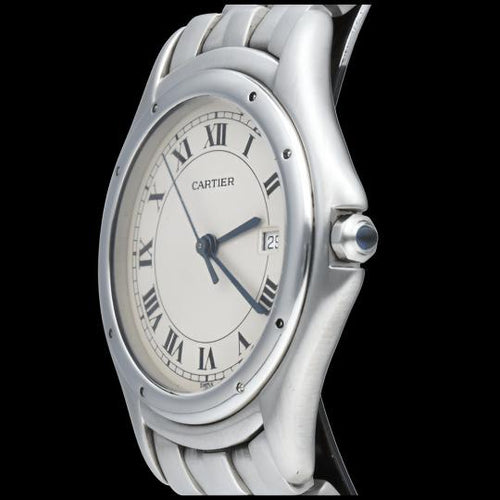 Montre Cartier Cougar - Montre en acier 33 mm 58 Facettes MT41498