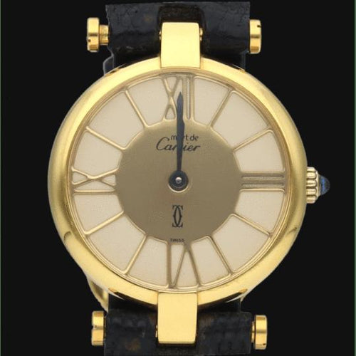 Montre Cartier Must de Cartier Vermeil - Montre femme quartz 24 mm 58 Facettes MT41267