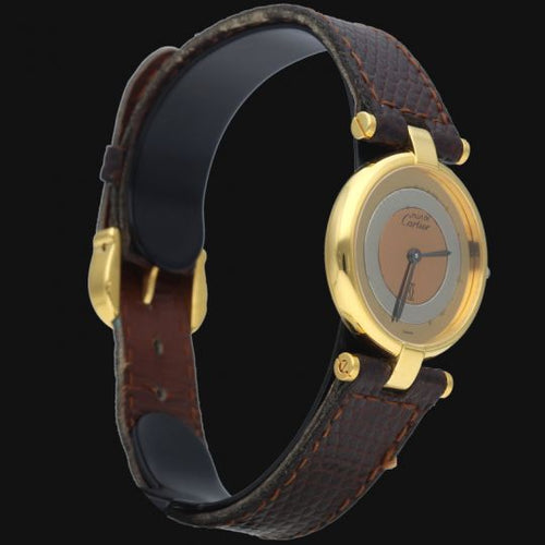 Montre Cartier Must de Cartier Vermeil - Montre femme quartz 24 mm 58 Facettes MT41266