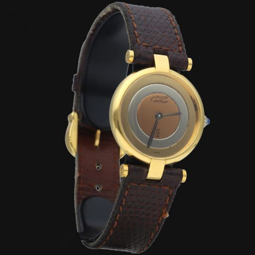 Montre Cartier Must de Cartier Vermeil - Montre femme quartz 24 mm 58 Facettes MT41266