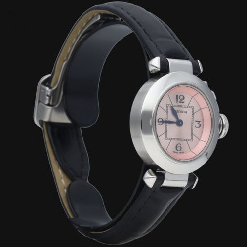 Montre Cartier Pasha - Montre femme PM 27 mm quartz en acier 58 Facettes MT41548