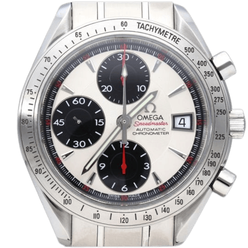Montre Omega Speedmaster - Montre Speedmaster Date automatique en acier 58 Facettes MT41418