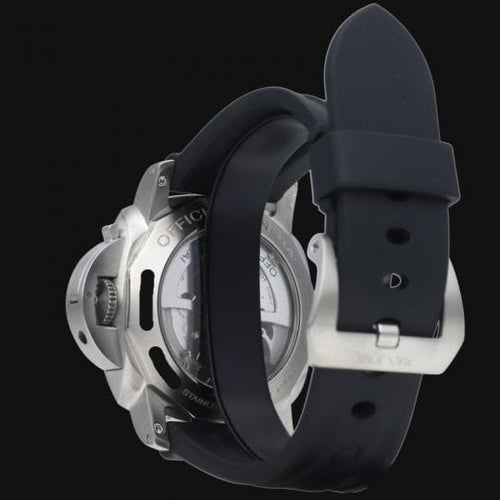 Montre Panerai Luminor 1950 - Montre homme automatique GMT 44 mm acier 58 Facettes MT41964
