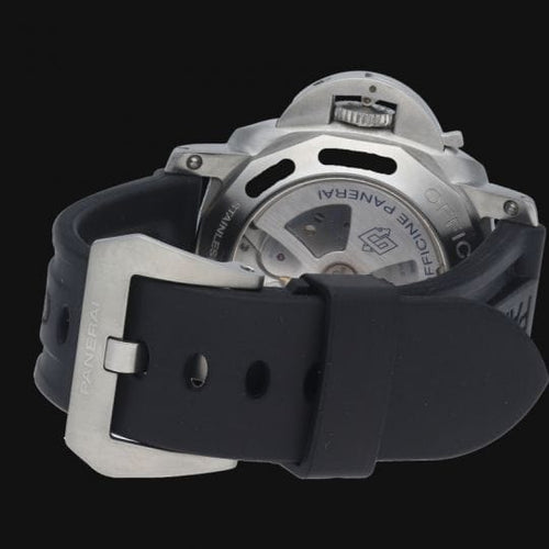 Montre Panerai Luminor 1950 - Montre homme automatique GMT 44 mm acier 58 Facettes MT41964