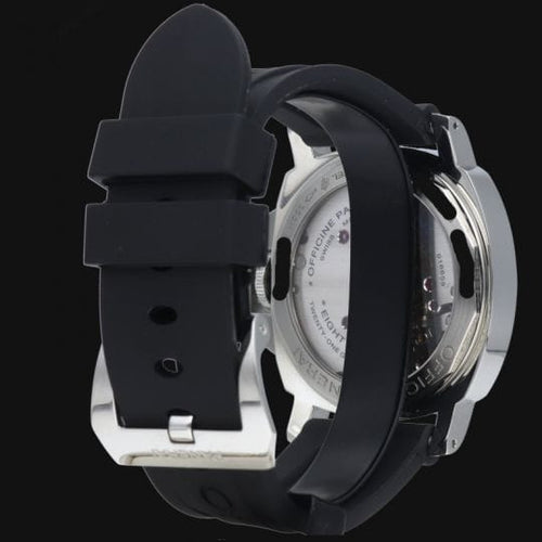 Montre Panerai Luminor Base 8 Days - Montre homme en acier 44 mm 58 Facettes MT41979
