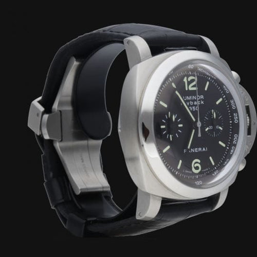 Montre Panerai Luminor 1950 - Montre homme Chrono Flyback 3 Days 44 mm 58 Facettes MT41954