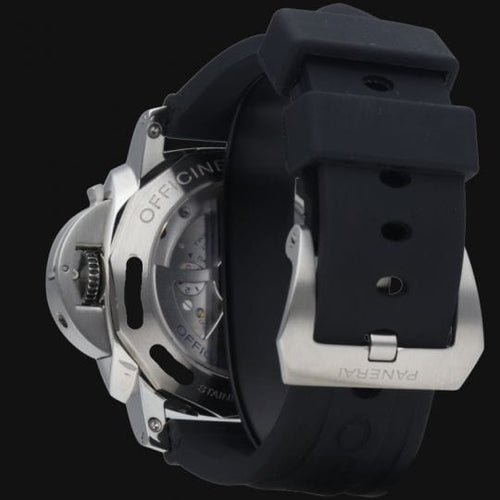 Montre Panerai Luminor 1950 - Montre 3 Days GMT automatique acier 44 mm 58 Facettes MT41973