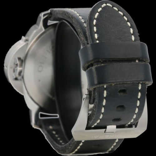 Montre Panerai Luminor Marina Logo - Montre homme en acier 44 mm 58 Facettes MT41988