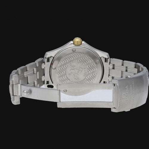 Montre Omega Seamaster 120M - Montre quartz 36 mm or jaune et acier 58 Facettes MT41885