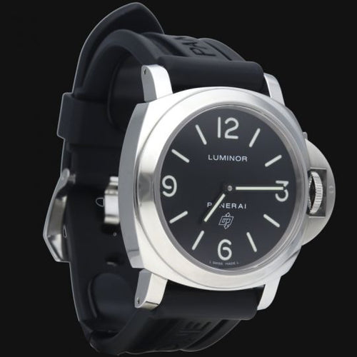 Montre Panerai Luminor Base Logo - Montre homme en acier 44 mm 58 Facettes MT41920