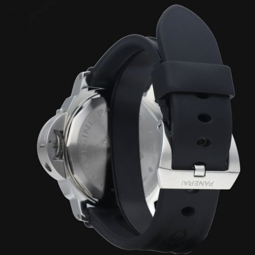 Montre Panerai Luminor Base Logo - Montre homme en acier 44 mm 58 Facettes MT41920
