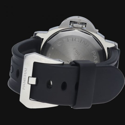 Montre Panerai Luminor Base Logo - Montre homme en acier 44 mm 58 Facettes MT41920