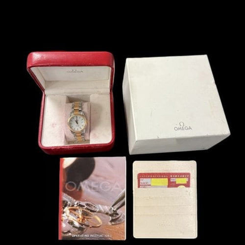Montre Omega Seamaster Aqua Terra Co-Axial - Montre femme 36 mm or rose et acier 58 Facettes MT41753