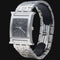 Montre Hermès Heure H - Montre en acier, cadran noir quartz 58 Facettes MT42230