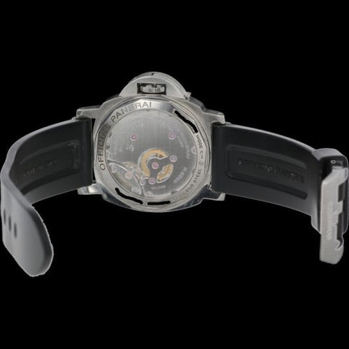 Montre Panerai Luminor Base 8 Days - Montre homme en acier 44 mm 58 Facettes MT41977