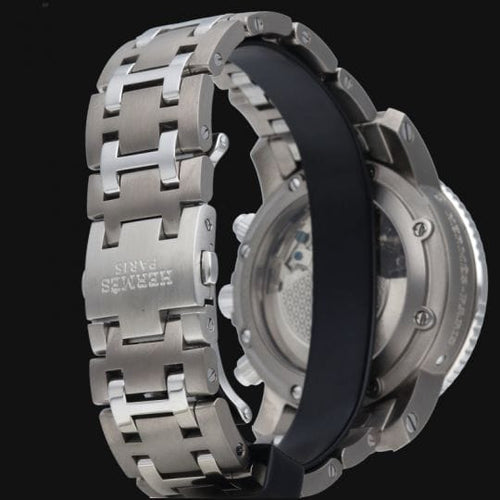 Montre Hermès Clipper Diver - Montre chronographe automatique en titane 58 Facettes MT41662