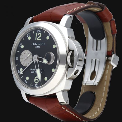 Montre Panerai Luminor GMT Regatta - Montre homme automatique en acier 44 mm 58 Facettes MT41949