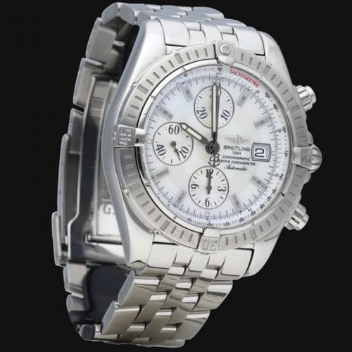 Montre Breitling Chronomat Evolution - Montre chronographe automatique homme 44 mm 58 Facettes MT42031