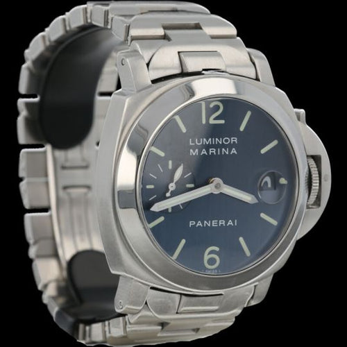 Montre Panerai Luminor Marina - Montre automatique homme 40 mm acier 58 Facettes MT41934