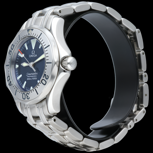 Montre Omega Seamaster 300M - Montre Lady cadran bleu électrique 29 mm 58 Facettes MT41750